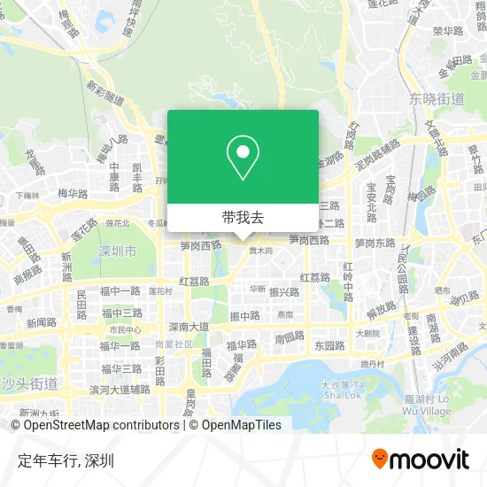 定年车行地图
