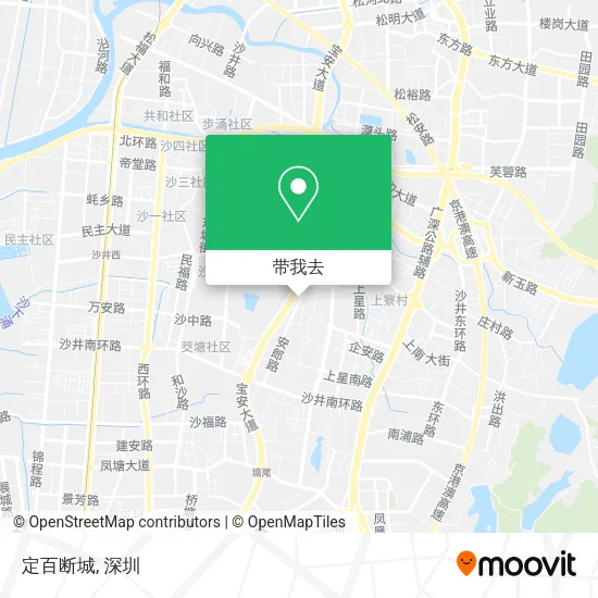 定百断城地图