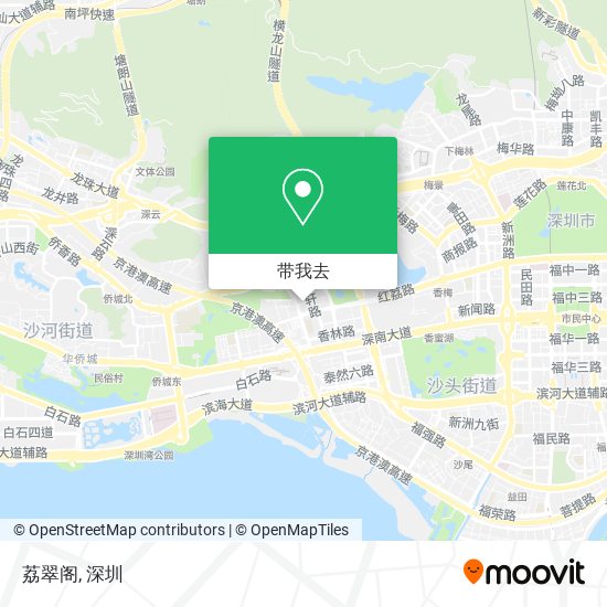 荔翠阁地图