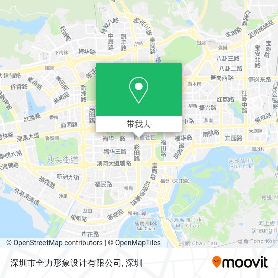 深圳市全力形象设计有限公司地图