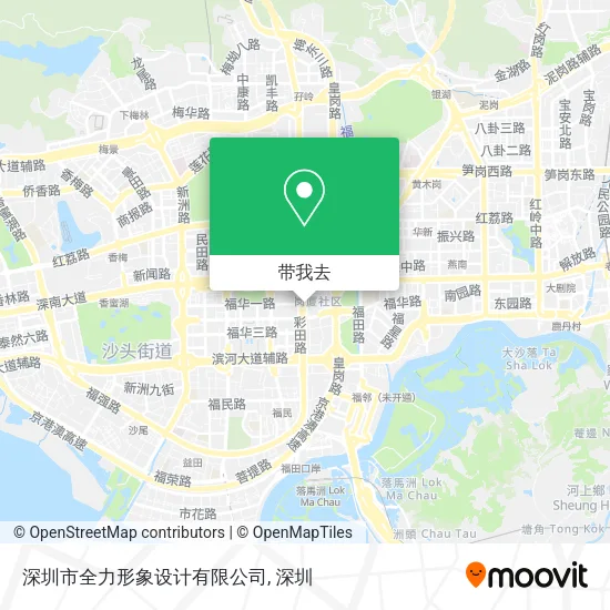 深圳市全力形象设计有限公司地图