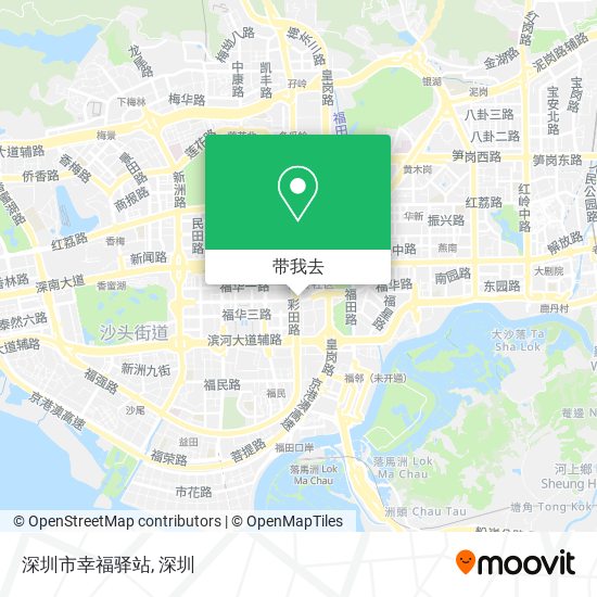 深圳市幸福驿站地图