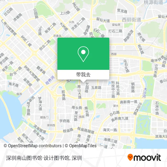 深圳南山图书馆·设计图书馆地图