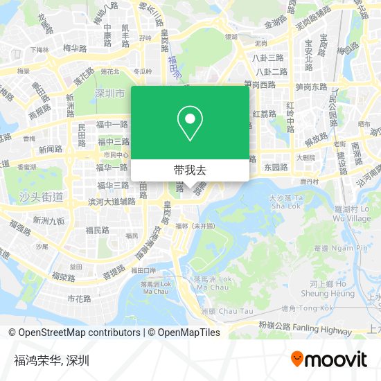 福鸿荣华地图