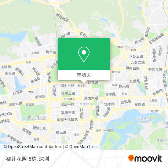 福莲花园-5栋地图