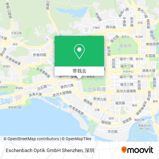 Eschenbach Optik GmbH Shenzhen地图