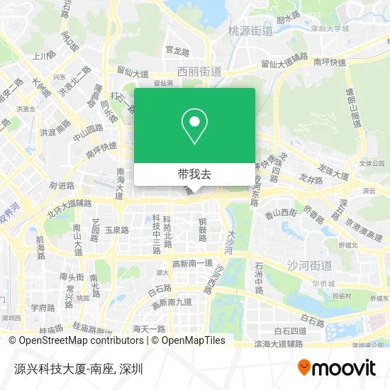 源兴科技大厦-南座地图