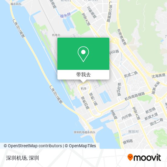 深圳机场地图