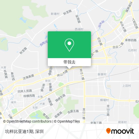 坑梓比亚迪1期地图
