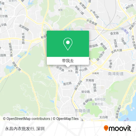 永昌内衣批发行地图