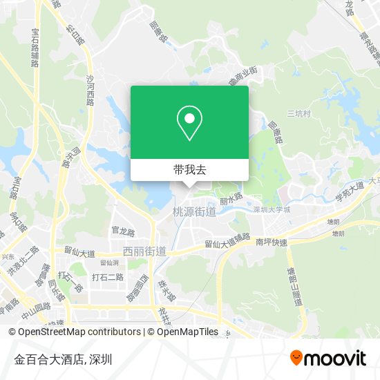 金百合大酒店地图