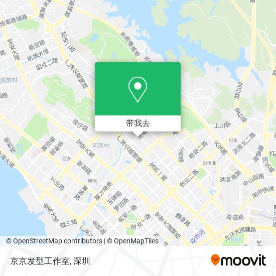 京京发型工作室地图