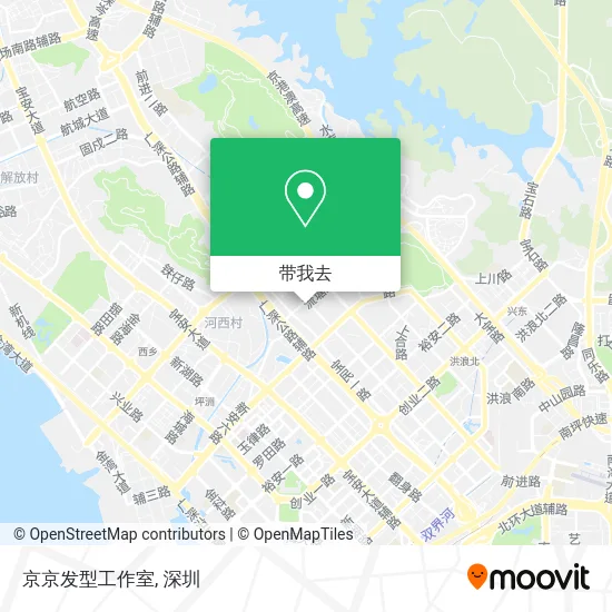 京京发型工作室地图