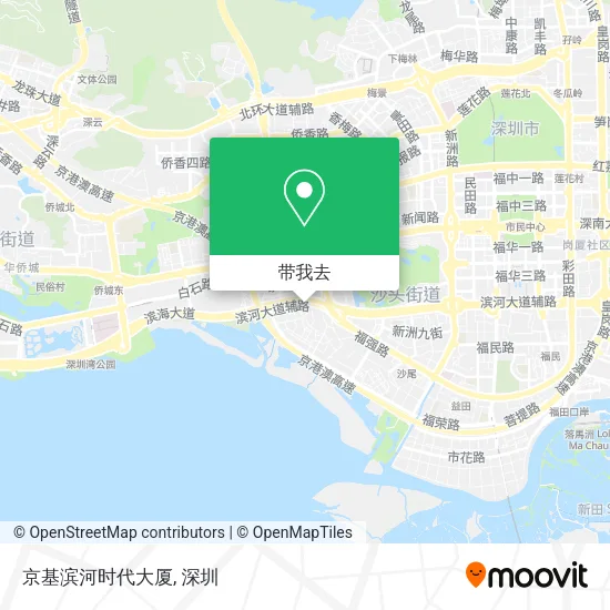 京基滨河时代大厦地图