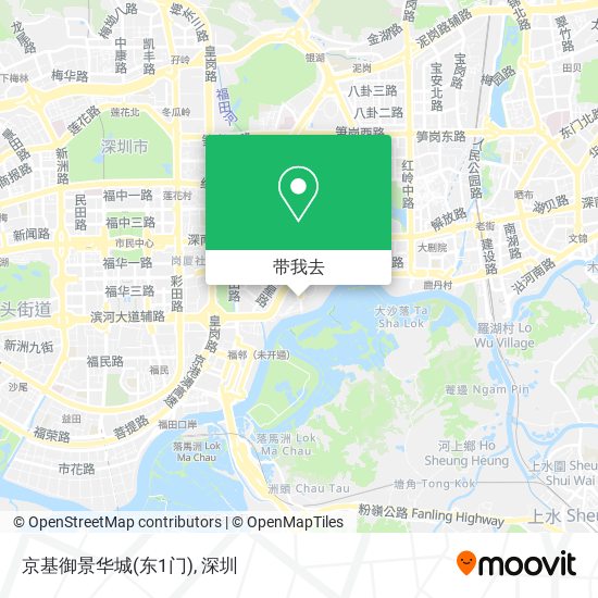 京基御景华城(东1门)地图