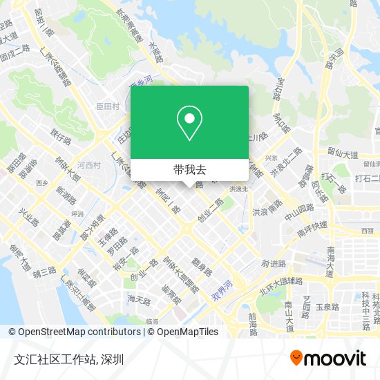 文汇社区工作站地图