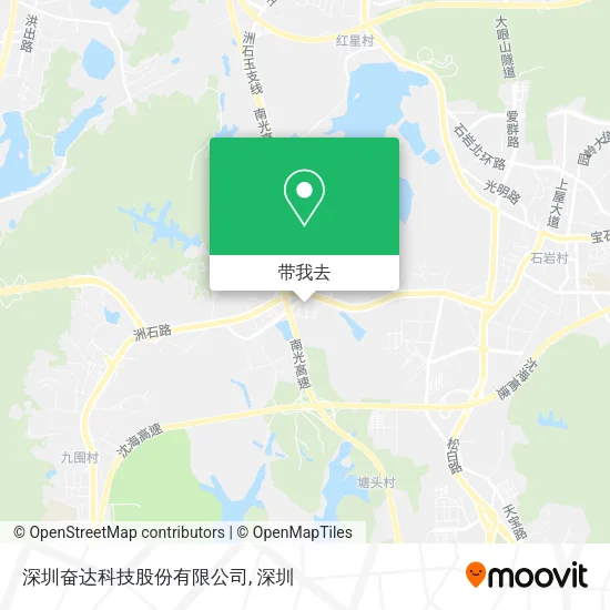 深圳奋达科技股份有限公司地图