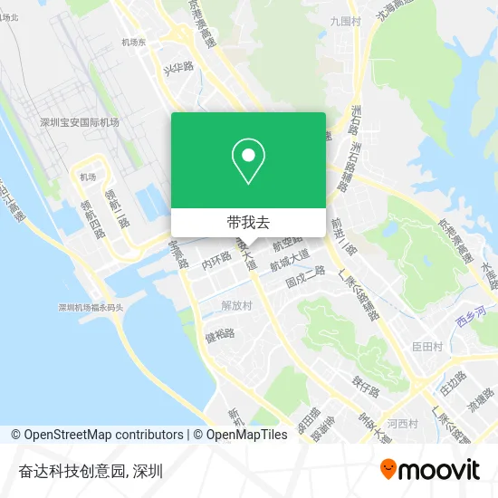 奋达科技创意园地图