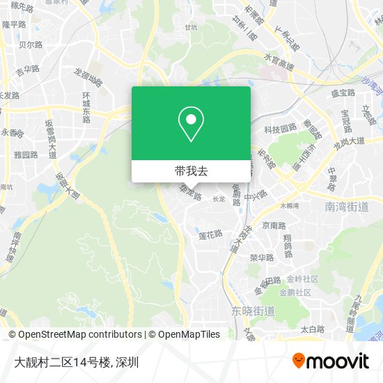 大靓村二区14号楼地图