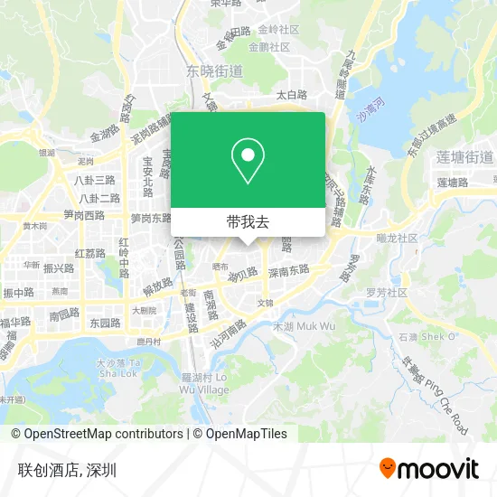 联创酒店地图
