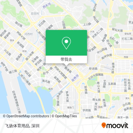 飞扬体育用品地图