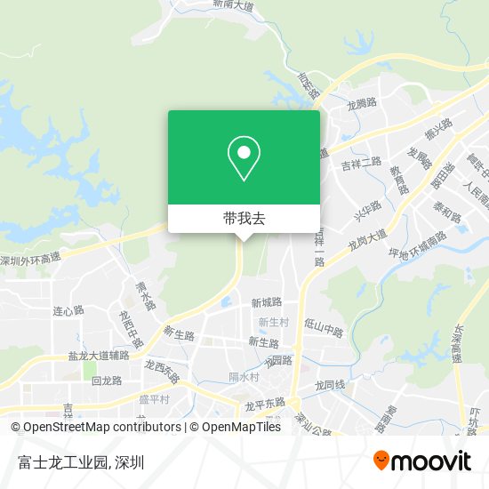 富士龙工业园地图