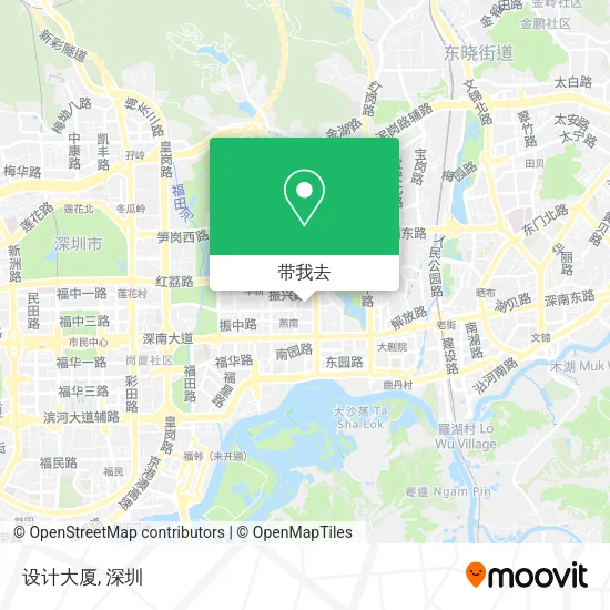 设计大厦地图