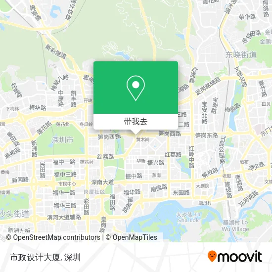 市政设计大厦地图