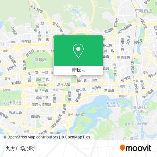 九方广场地图