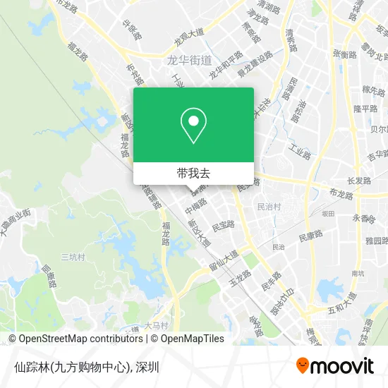 仙踪林(九方购物中心)地图