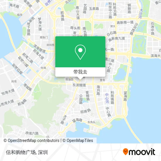 信和购物广场地图