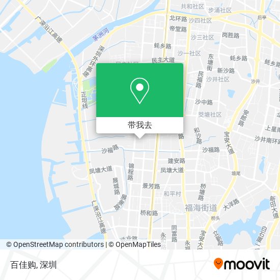百佳购地图
