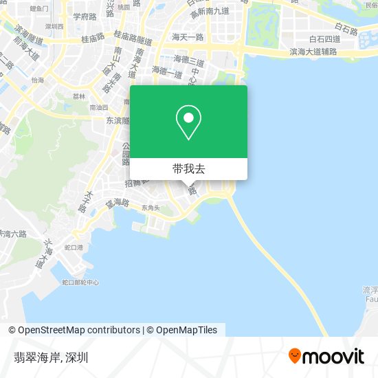 翡翠海岸地图