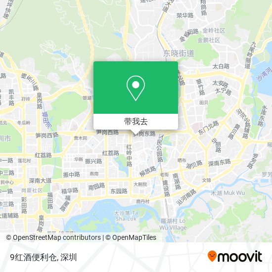 9红酒便利仓地图