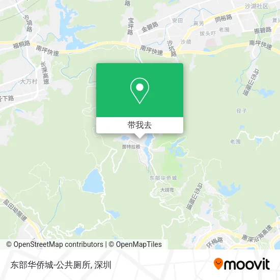 东部华侨城-公共厕所地图