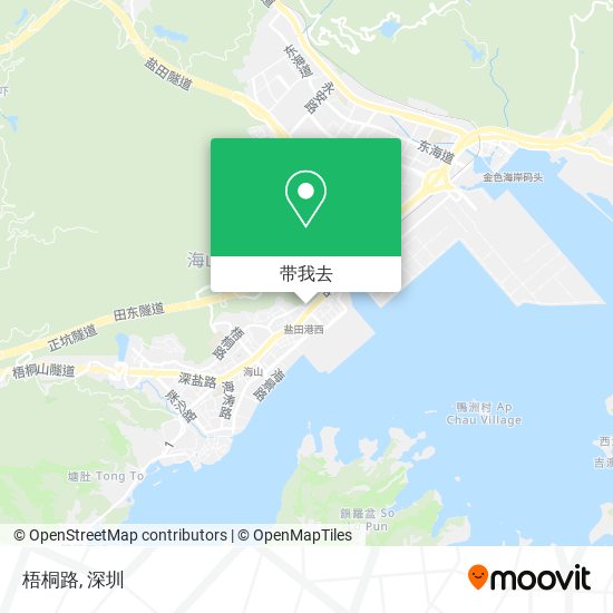 梧桐路地图
