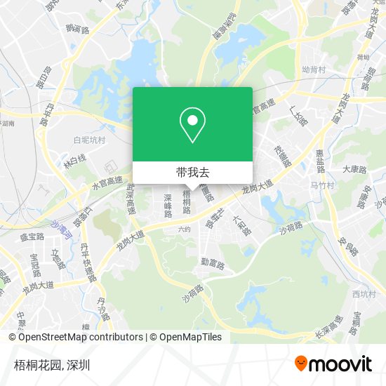 梧桐花园地图