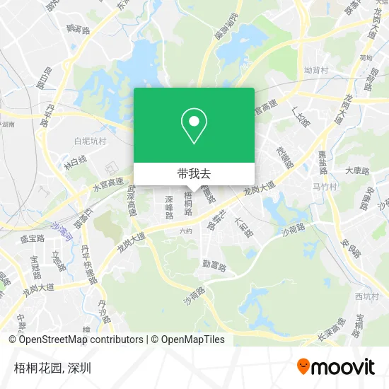 梧桐花园地图