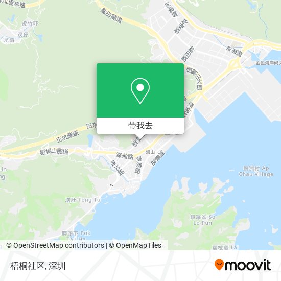 梧桐社区地图