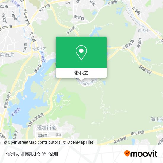 深圳梧桐臻园会所地图