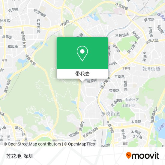 莲花地地图