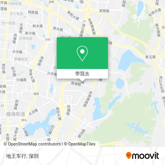 地王车行地图