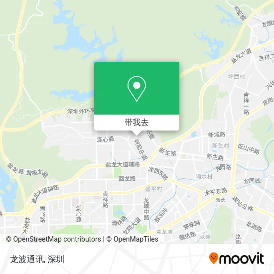 龙波通讯地图