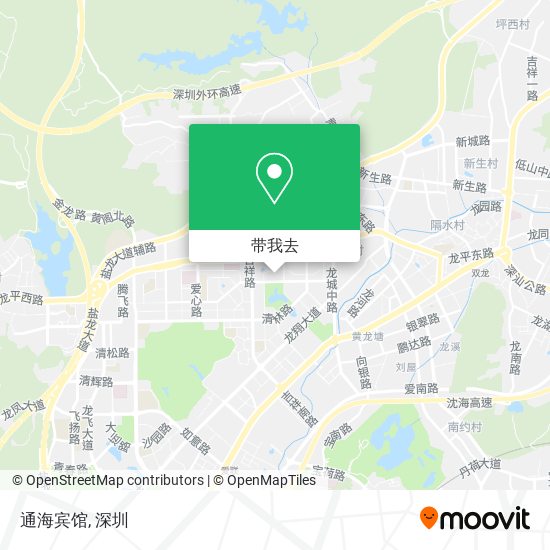 通海宾馆地图
