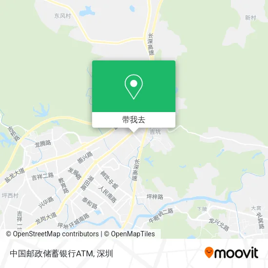 中国邮政储蓄银行ATM地图