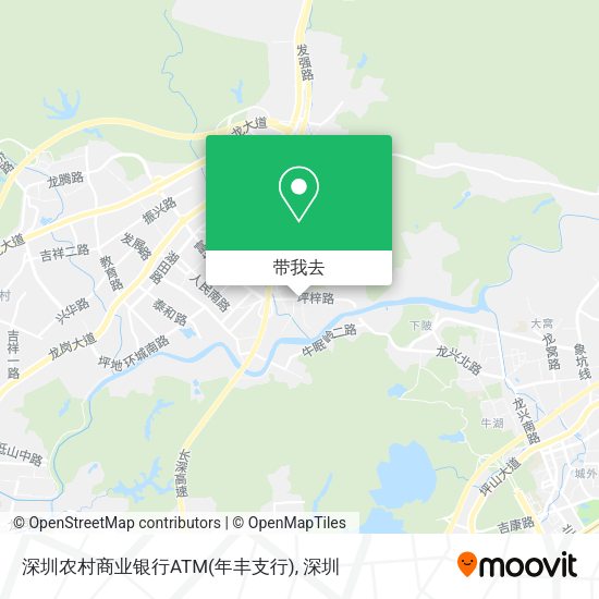 深圳农村商业银行ATM(年丰支行)地图