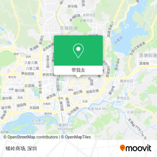 螺岭商场地图
