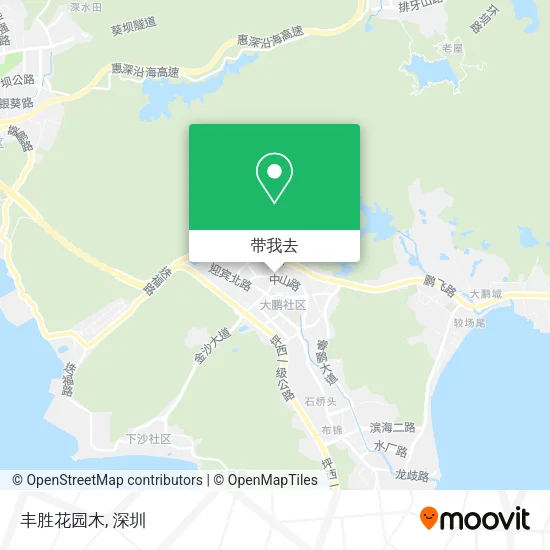 丰胜花园木地图