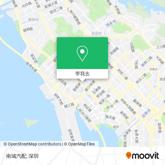 南城汽配地图