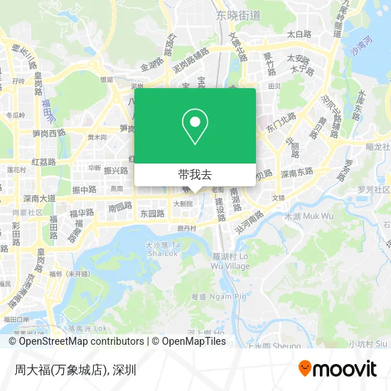 周大福(万象城店)地图
